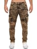 Cipo & Baxx Herren Straight Fit Jeans Stonewashed in Brown