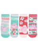 United Labels 4er Pack Peppa Wutz  Sneakersocken in Mehrfarbig