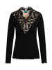 TOOCHE Poncho & Cape "Velvet Temptation" in Schwarz