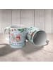 Mr. & Mrs. Panda Kaffeetasse Mäuse Weihnachten mit Spruch in Weiß