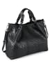 collezione alessandro Schultertasche " Square " in schwarz