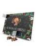 Mr. & Mrs. Panda Adventskalender Spinne Agathe Teddy mit Spruch in Kreidetafel