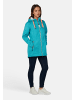 Salzhaut Strickfleecemantel TÄRGERN in Scuba Blue