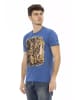 Trussardi Action Blau Baumwolle Herren T-Shirt