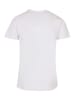 F4NT4STIC T-Shirt Schmetterling Silhouette TEE UNISEX in weiß