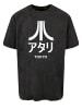 F4NT4STIC Oversize T-Shirt Atari Tokyo Retro Arcade Games in schwarz