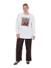 MIAMODA Sweatshirt in offwhite