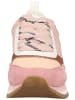 La Strada Sneaker in Beige/Pink