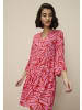 Tamaris Sommerkleid in pink gemustert