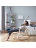 relaxdays Stehlampe in Grau - (H)148,5 x Ø40 cm