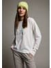 ELBSAND Langarm T-Shirt Ilda in Cloud White Multi