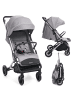 BeBelissimo Kinderwagen, Liegebuggy, Sportwagen,  - 22kg max - Lioni in Grau
