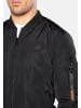 Threadbare Blouson THB Jacket Rasen in Schwarz