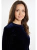 Usha Damen Samtshirt in Marine