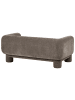 Beliani 3-Sitzer Sofa HOGBO in Braun - (W) 180 x (H) 73 x (L) 93 cm