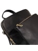Toscanto Leder Cityrucksack Toscanto Rucksack schwarz ca. 30cm