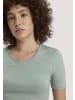 Hessnatur T-Shirt in mattgrün