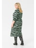 KAFFE curve Kleid KCemina Regular fit in Green/Black Animal