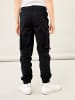 name it Cargo Hose für Jungen Jogger Chino Freizeithose NKMRYAN in Schwarz