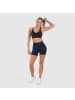 SMILODOX Shorts Cetrina Scrunch in Marineblau