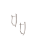 IZIA Women Earrings in Silver