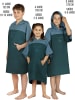 normani Kinder Badeponcho Baku in Petrol