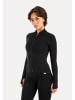 SMILODOX Trainingsjacke Revia in Schwarz