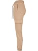 Urban Classics Urban Classics Damen Ladies Cargo Sweat Pants in unionbeige