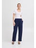 ICHI Casual Hose IHKATE Regular fit in Medieval Blue
