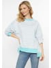 usha BLUE LABEL Women Sweatshirt in pink stripe
