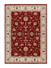 Atticgo Kurzflor-Teppich CLASSIC in rot