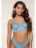 Linga Dore Linga Dore Trägerlos Balconet BH in Bonnie blue