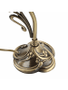 Licht-Erlebnisse Tischlampe (B)13 x (L)14.5 x (H)32 cm in Bronze hell glänzend Weiß