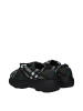 Burberry Grün Stoff Slip-On Loafer