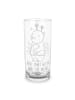 Mr. & Mrs. Panda Wasserglas Krebs Astrologie mit Spruch in Transparent