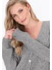 DreiMaster Women Cardigan in grey melange