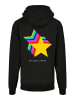 F4NT4STIC Basic Hoodie SIlvester Party Happy People Only in schwarz