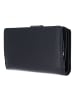 Golden Head Polo Geldbörse RFID Schutz Leder 15.5 cm schwarz