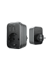 Ugreen Wandladegerät 30W (2xUSB/USB C/AC) / Adapter EU - EU 13A Ugreen CD314 - Schwarz in Schwarz