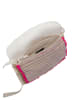 faina Damen Umhängetasche in Beige Pink