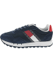 TOMMY JEANS Retro Runner Mix Sneaker low Blau