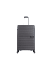 Saxoline Fiesta Trolley TSA Zahlenschloss Spinner 75 cm in grey