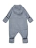 Sterntaler Overall Fleece in silber mel.