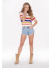 IZIA Women Sweater in offwhite multicolor