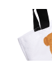 Mr. & Mrs. Panda Henkeltasche Hund Flauschig mit Spruch in Weiß
