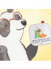 Mr. & Mrs. Panda Glasuntersetzer Fuchs  Neurodiversität mit Spruch in Weiß
