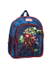 Marvel Marvel Freizeitrucksack Tasche Perfekt für Sport, Schule & Abenteuer in Blau