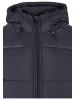 Urban Classics Urban Classics Damen Ladies Hooded Mixed Puffer Coat in black