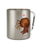 Mr. & Mrs. Panda Tasse Spinne Agathe Teddy ohne Spruch in Silber