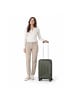 Redolz Essentials 01 4 Rollen Kabinentrolley 53 cm mit Dehnfalte olive metallic